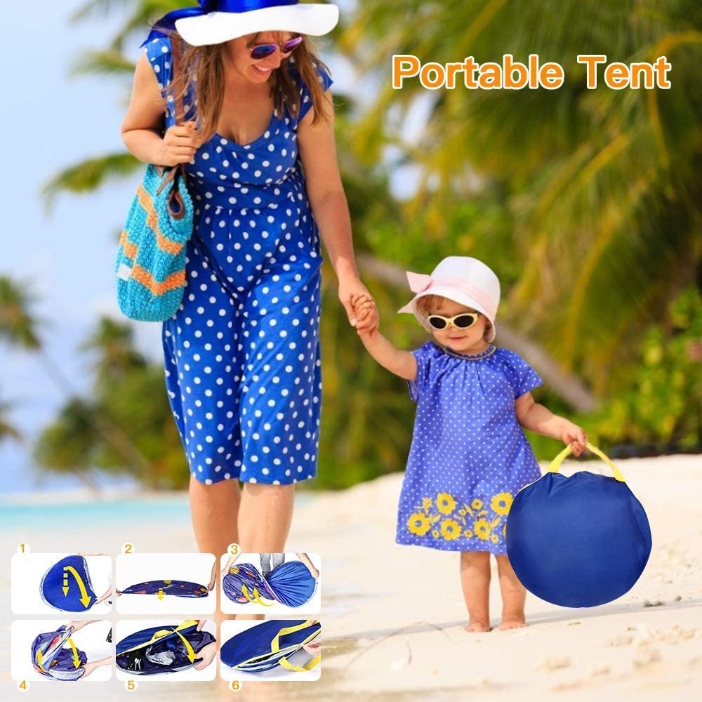 Rocket Ship Kids Tent Pop Up P - Kids Outdoor Play Table recension och pris