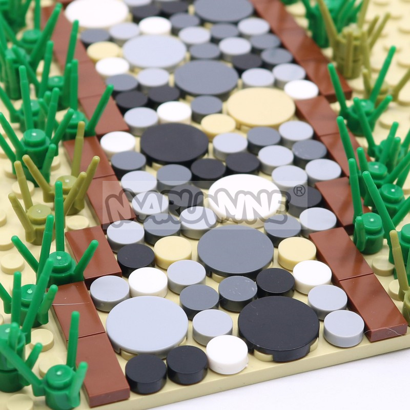 350PCS Round Tile Blocks 1x1 2 - Lego Set City recension och pris