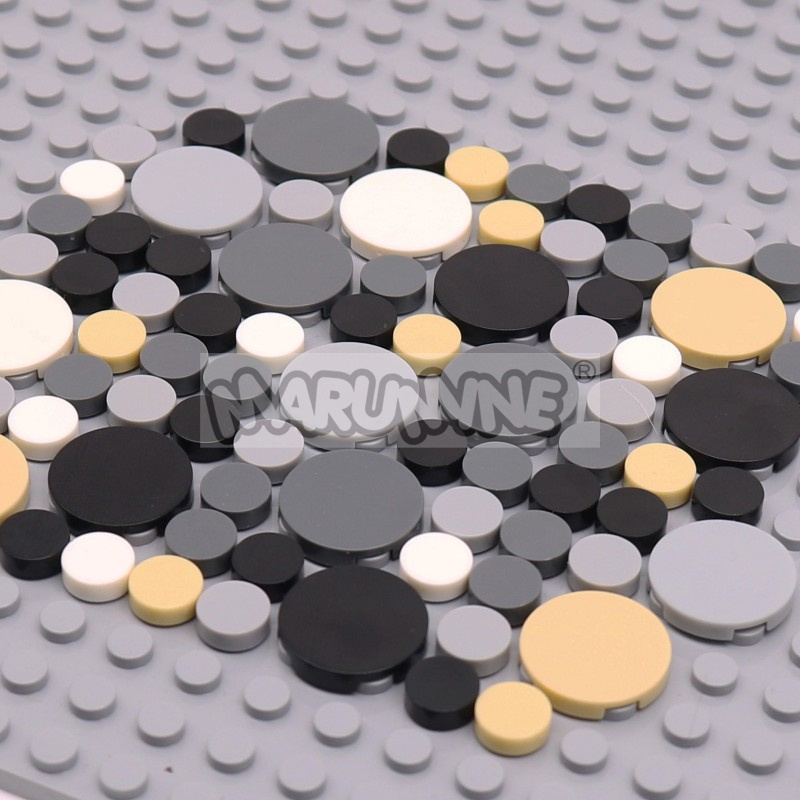 350PCS Round Tile Blocks 1x1 2 - Lego Set City recension och pris
