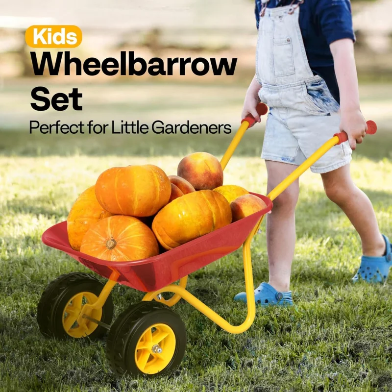 Kids Wheelbarrow Children Gard - Kids Outdoor Garden Set recension och pris
