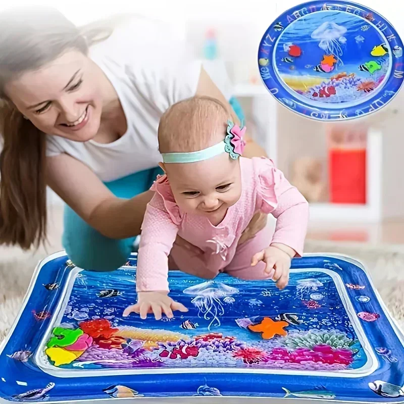 Baby Water Play Mat PVC Inflat - Kids Outdoor Water Play Table recension och pris