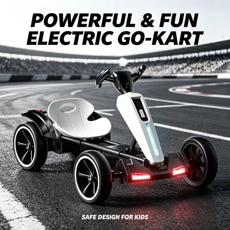Foldable Kids Electric Go Kart - Kids Outdoor Electric Car recension och pris