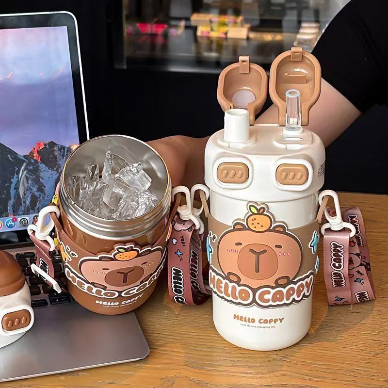 Capybara Double Drink Stainles - Outdoor Kid Friendly recension och pris