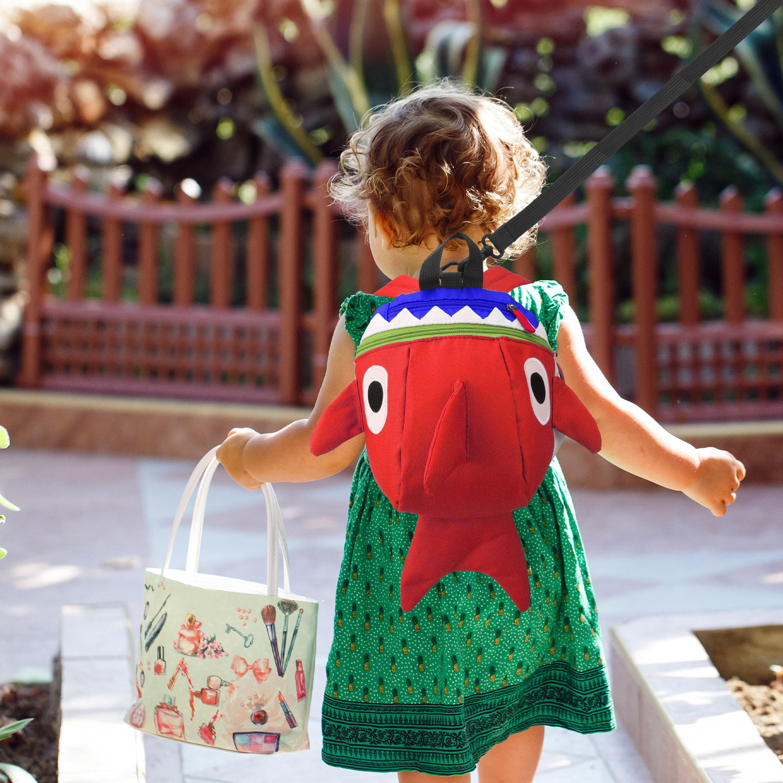 1Pcs Funny Cartoon Shark Backp - Kids Outdoor Backpack recension och pris