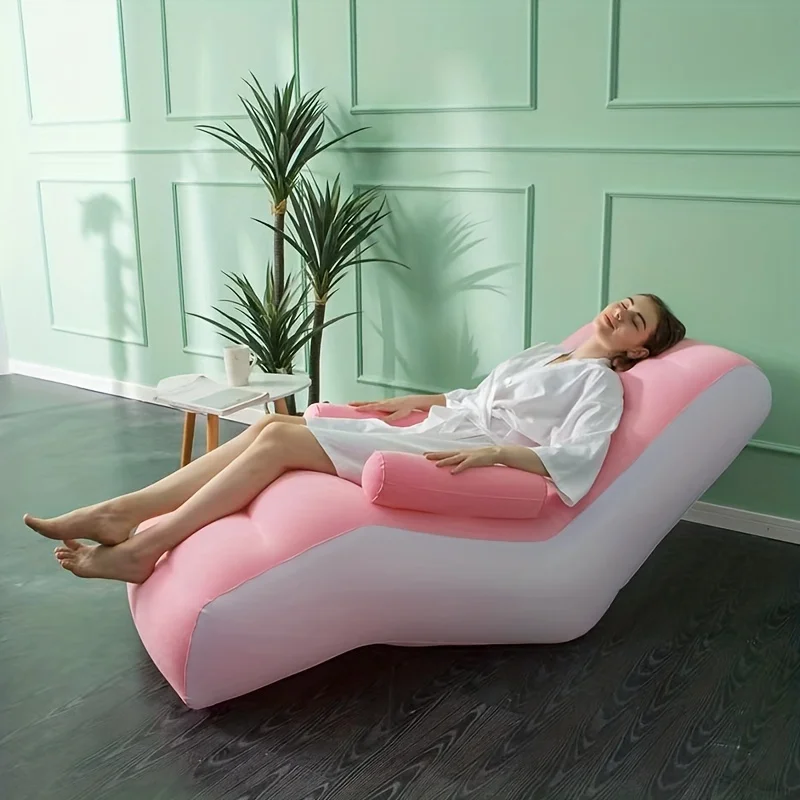 Inflatable Lazy Sofa Flocking  - Kids Outdoor Lounge Furniture recension och pris